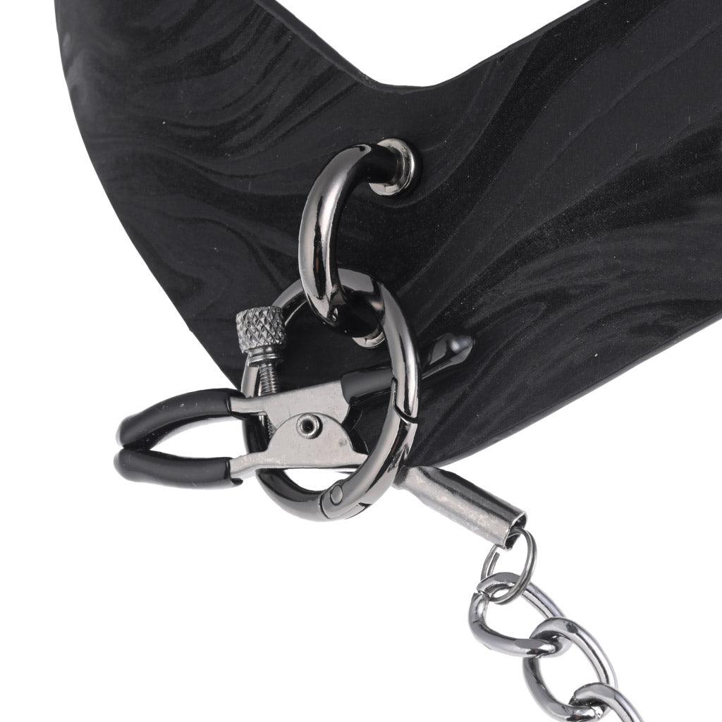Velvet Noir Collar & Removable Clamps - Image 4