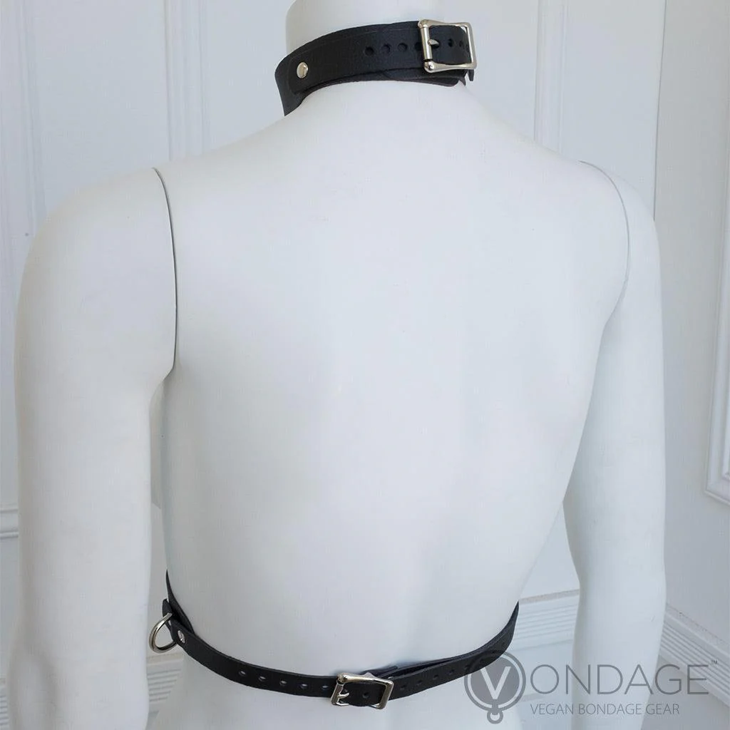 Vondage Vegan Leather Bust Harness - Image 5