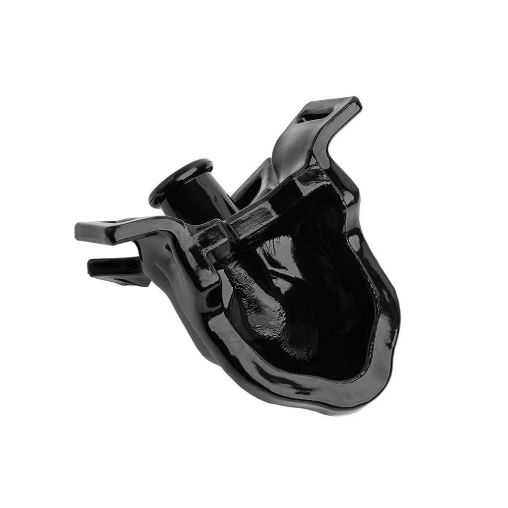 Watersport Mouth Gag with Adjustable Nylon Straps, Black - Image 4