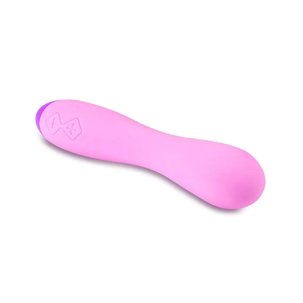 Wellness G Curve Silicone G-Spot Wand Vibrator, Purple - Image 5