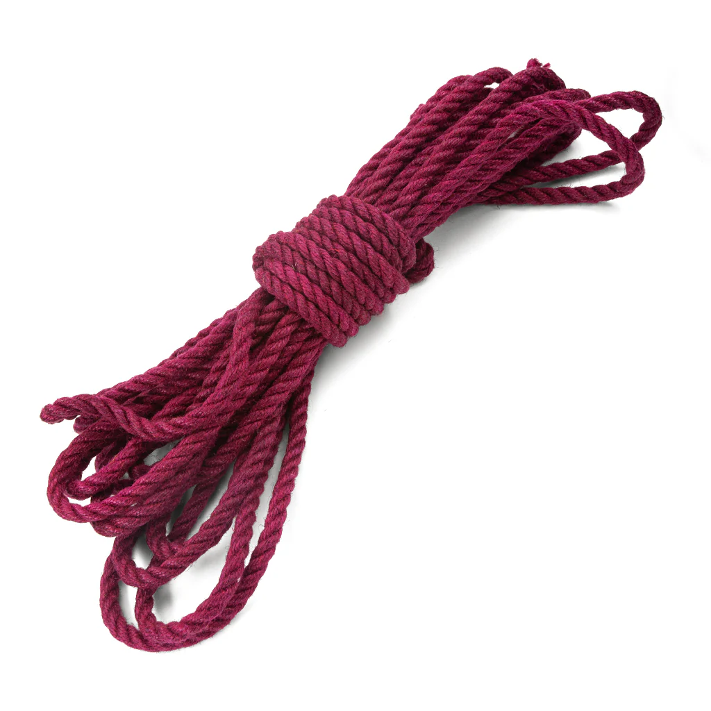 Dyed Jute Waxed Rope, 8 meters