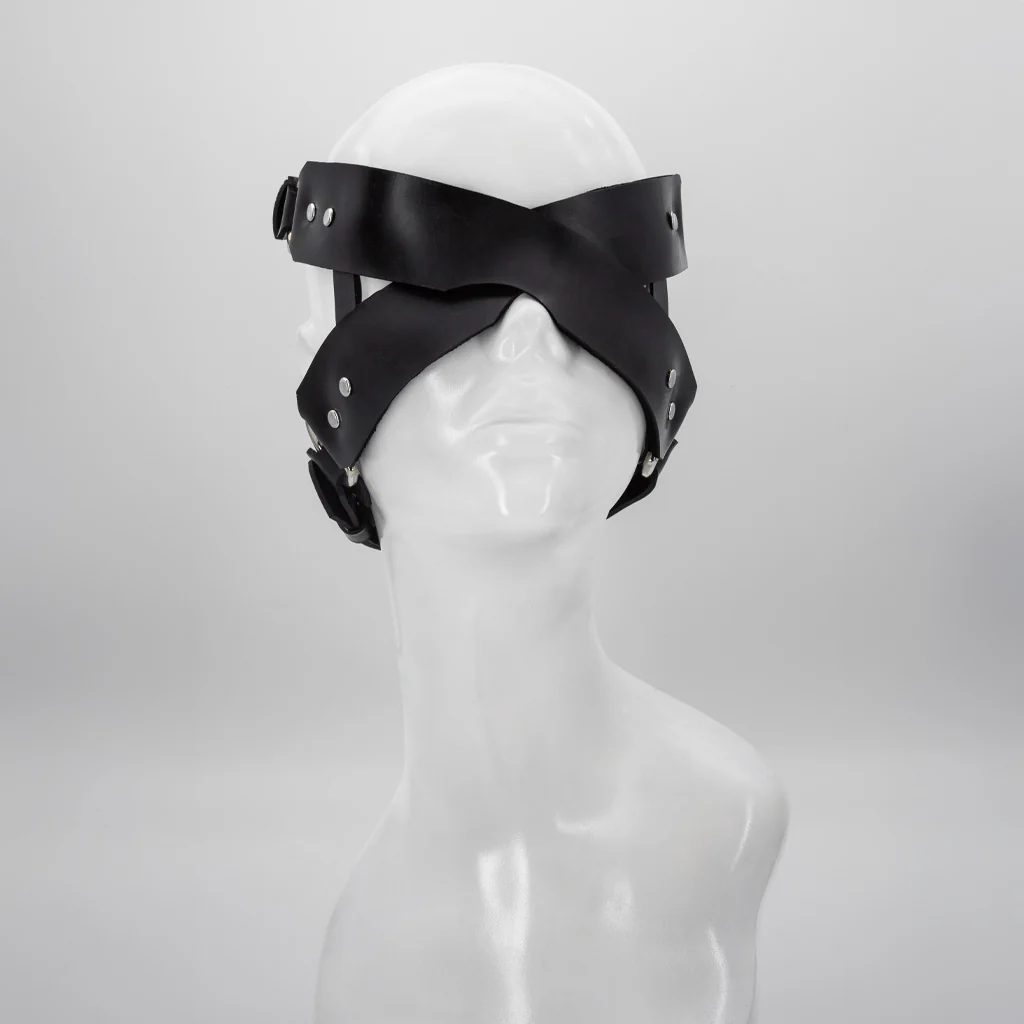 Zafira Cross Padded Blindfold